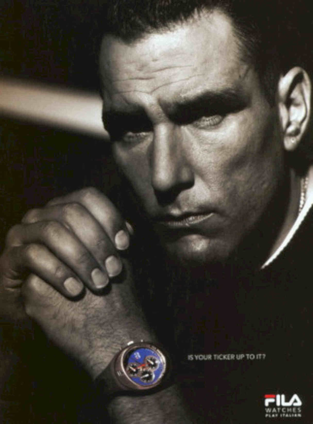 Fila Watch Portrait Vintage Retro Advert Poster A4 Photo Print