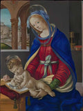 Filippino Lippi madonna and child Art A4 Photo Print