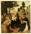 Filippino Lippi madonna and child with saints 1485 Art A4 Photo Print