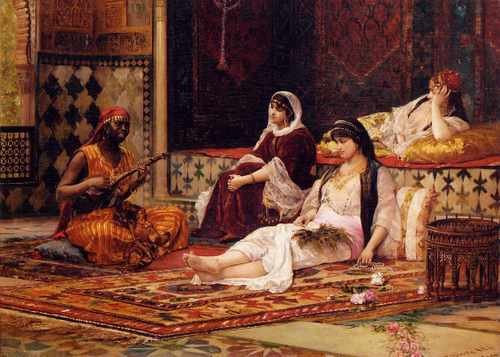 Filippo Baratti Entertaining The Favorites A4 Photo Print