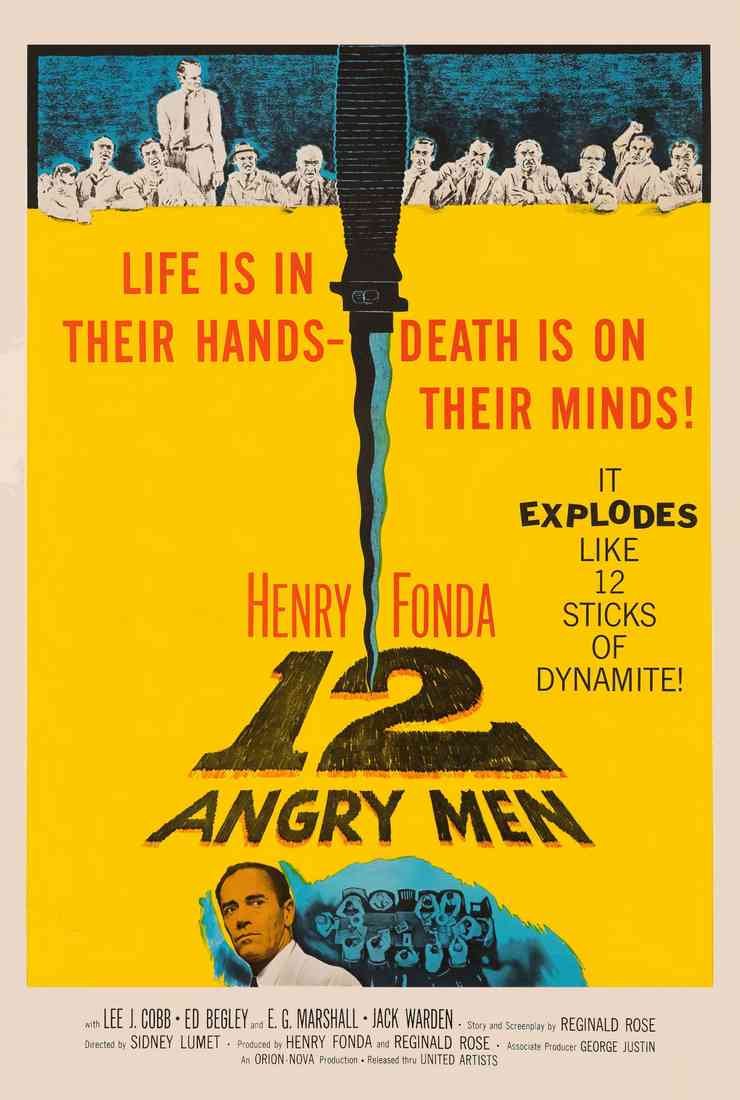 Film 12 Angry Men 03 poster 2019 A4 Photo Print