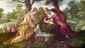 Finding Of Moses Tintoretto A4 Photo Print