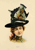 Fine Millinery 1899 1 A4 Photo Print