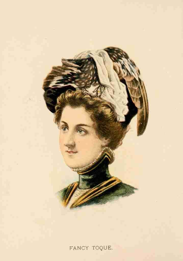 Fine Millinery 1899 10 A4 Photo Print