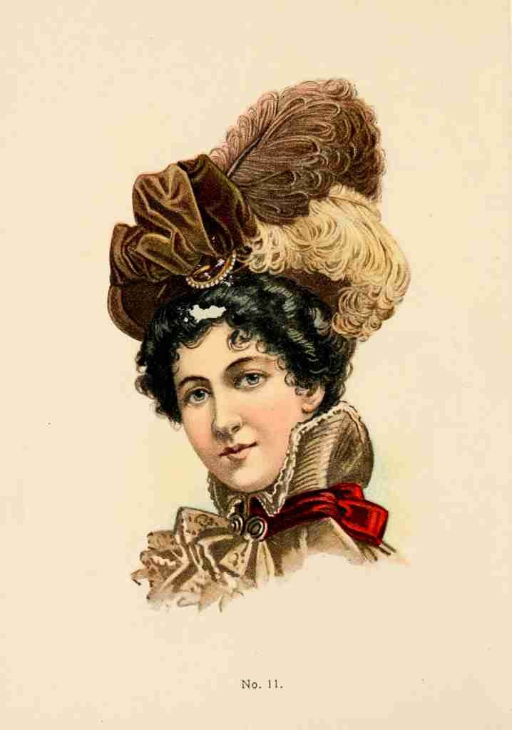 Fine Millinery 1899 14 A4 Photo Print