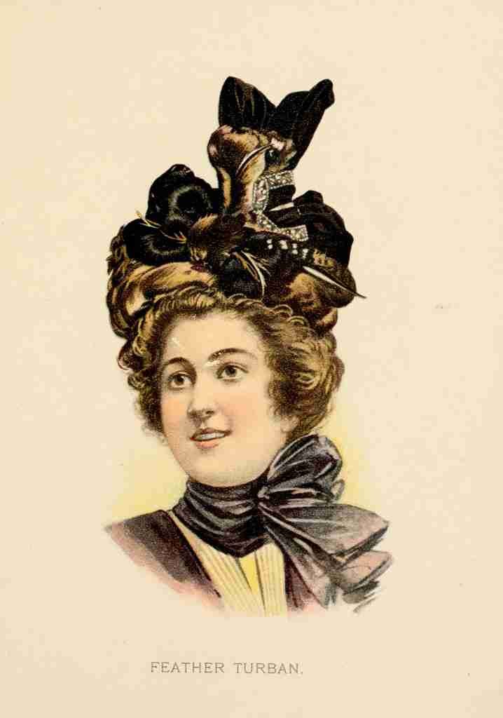Fine Millinery 1899 15 A4 Photo Print