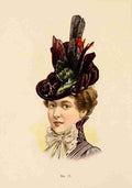 Fine Millinery 1899 17 A4 Photo Print