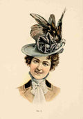 Fine Millinery 1899 4 A4 Photo Print