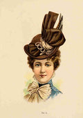 Fine Millinery 1899 7 A4 Photo Print