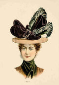 Fine Millinery 1899 8 A4 Photo Print