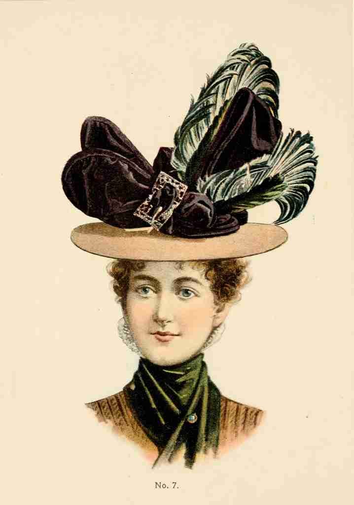 Fine Millinery 1899 8 A4 Photo Print