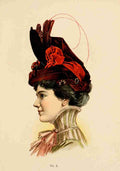 Fine Millinery 1899 9 A4 Photo Print