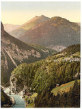 Finstermunz Old II Tyrol Vintage A4 Photo Print