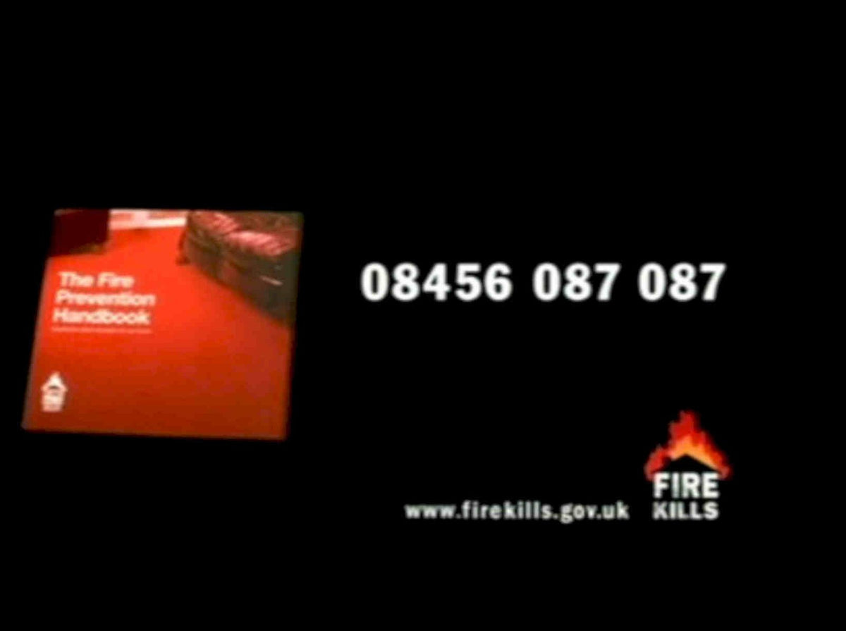 Fire Prevention Handbook Vintage Retro Advert Poster A4 Photo Print