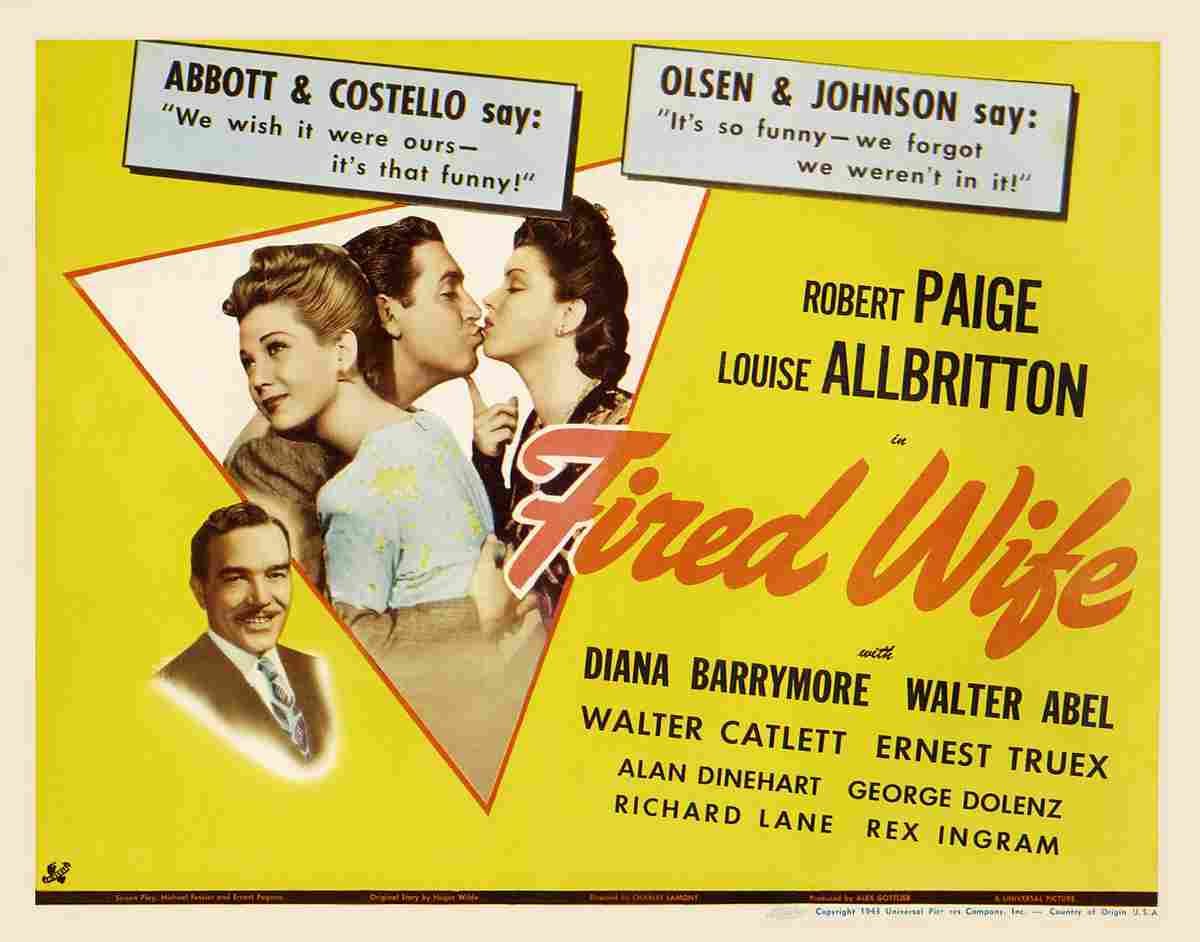 Fired Wife 02  film star poster A4 Photo Print