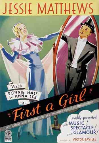  First A Girl 01 film star poster A4 Photo Print