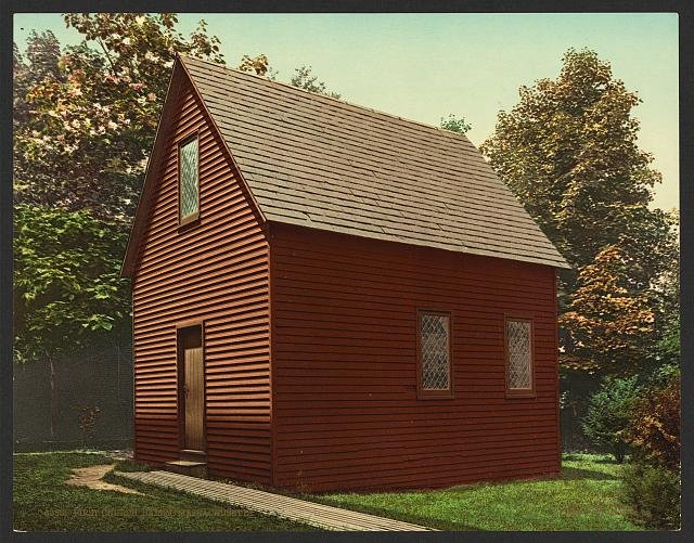 First Church Salem Massachusetts Vintage A4 Photo Print