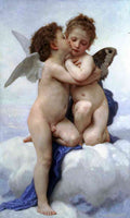 First Kiss Bouguereau A4 Photo Print