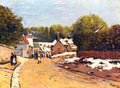 First Snow In Louveciennes Sisley A4 Photo Print