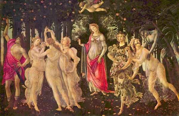 First Spring by Botticelli A4 Photo Print