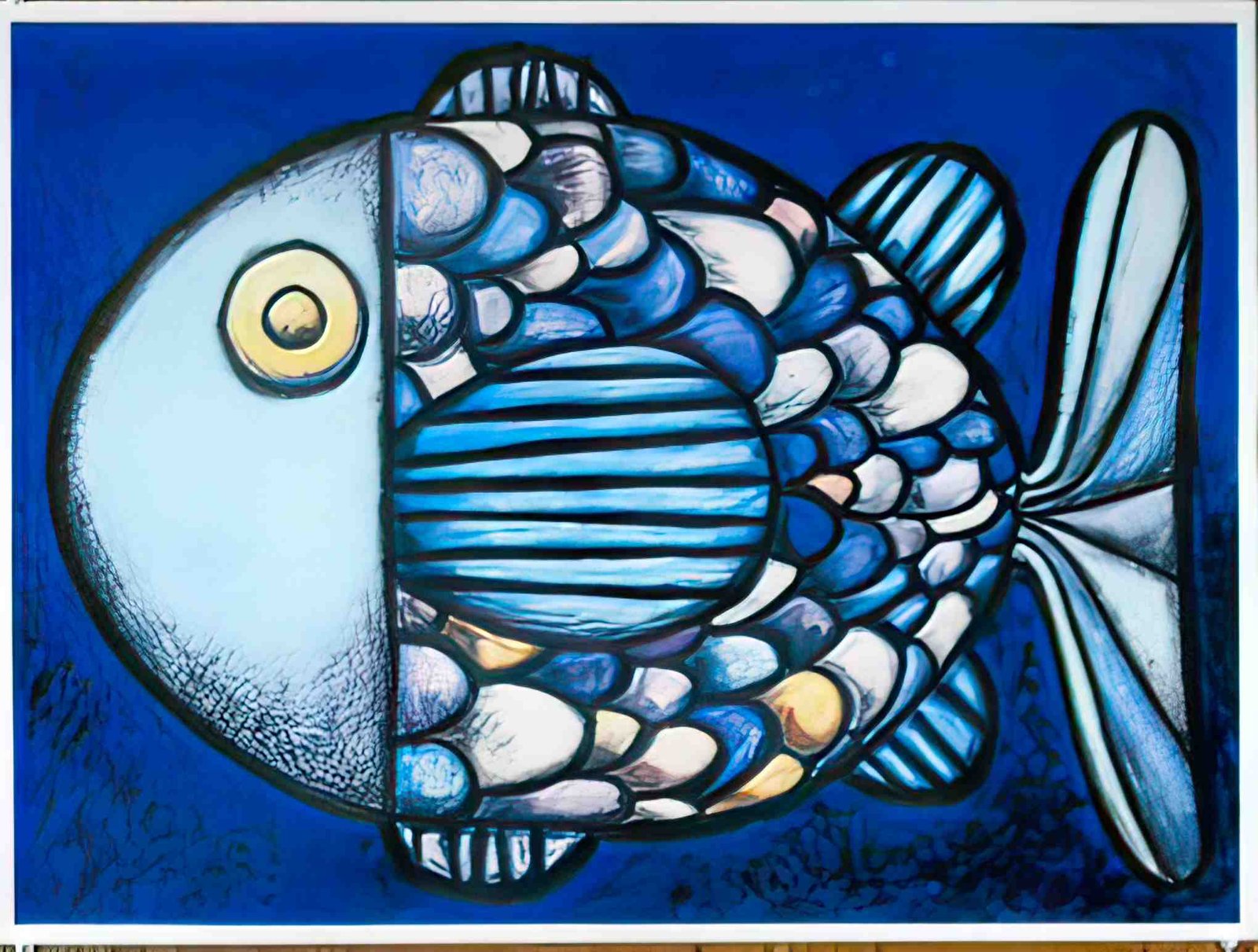Fish Advert A4 Photo Print