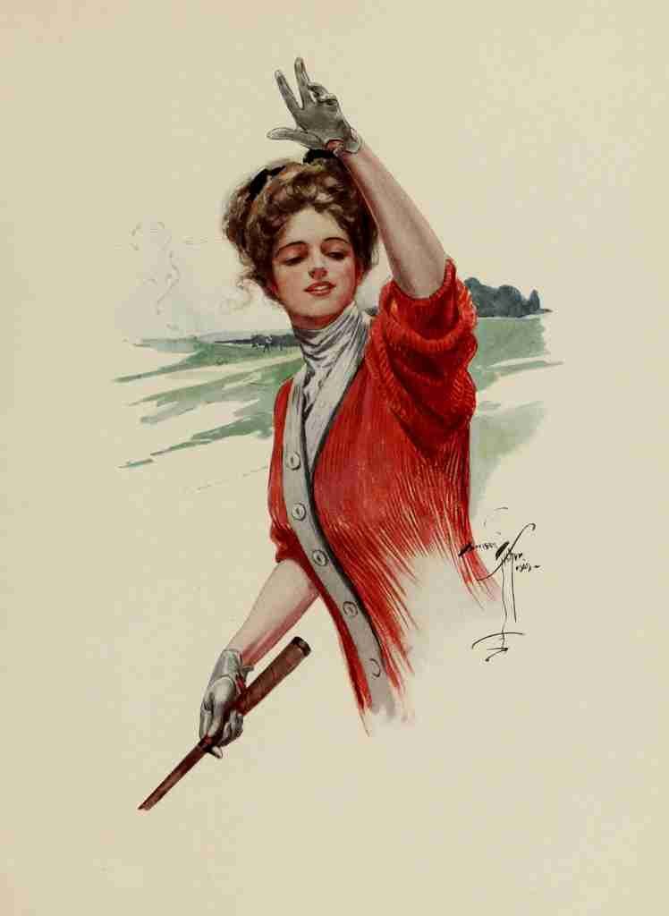 Fisher Harrison 1875 1934 Fair Americans 1911 Two up A4 Photo Print