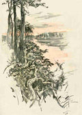 Fisher Harrison 1906 Sunset A4 Photo Print