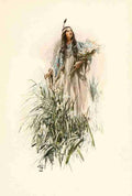 Fisher Harrison 1906 The lonely maiden A4 Photo Print