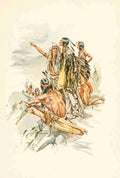 Fisher Harrison 1906 To the mountains A4 Photo Print