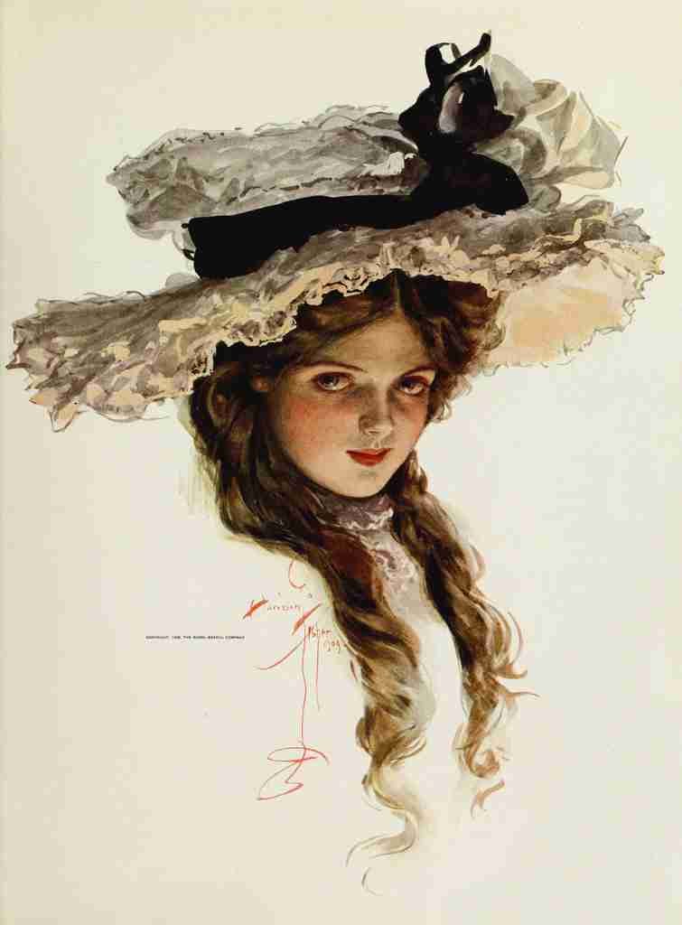 Fisher Harrison 1909 My sweetheart has her faults a plenty A4 Photo Print