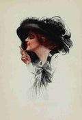 Fisher Harrison 1912 Naughty naughty A4 Photo Print