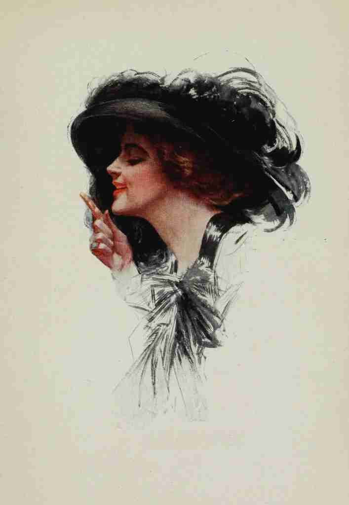 Fisher Harrison 1912 Naughty naughty A4 Photo Print