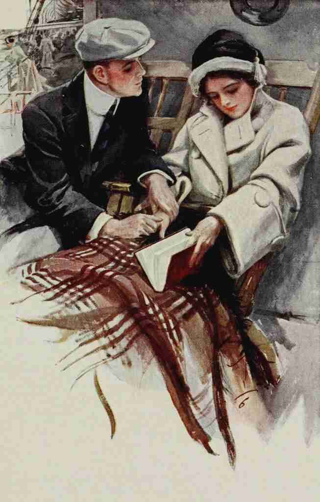Fisher Harrison 1912 The Proposal A4 Photo Print
