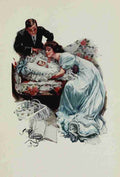 Fisher Harrison 1912 The new baby A4 Photo Print