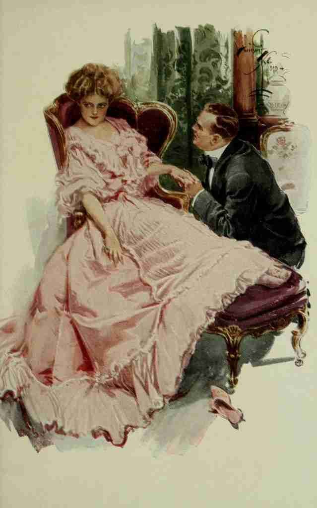 Fisher Harrison When a Man Marries 1909 Making amends A4 Photo Print