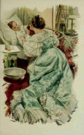 Fisher Harrison When a Man Marries 1909 Sick bed A4 Photo Print