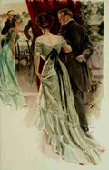 Fisher Harrison When a Man Marries 1909 To the ball A4 Photo Print