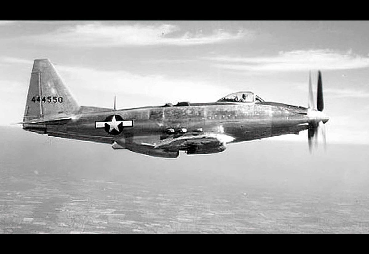 Fisher Xp75 Eagle Interceptor Aircraft Prototype Usa 10 A4 Photo Print