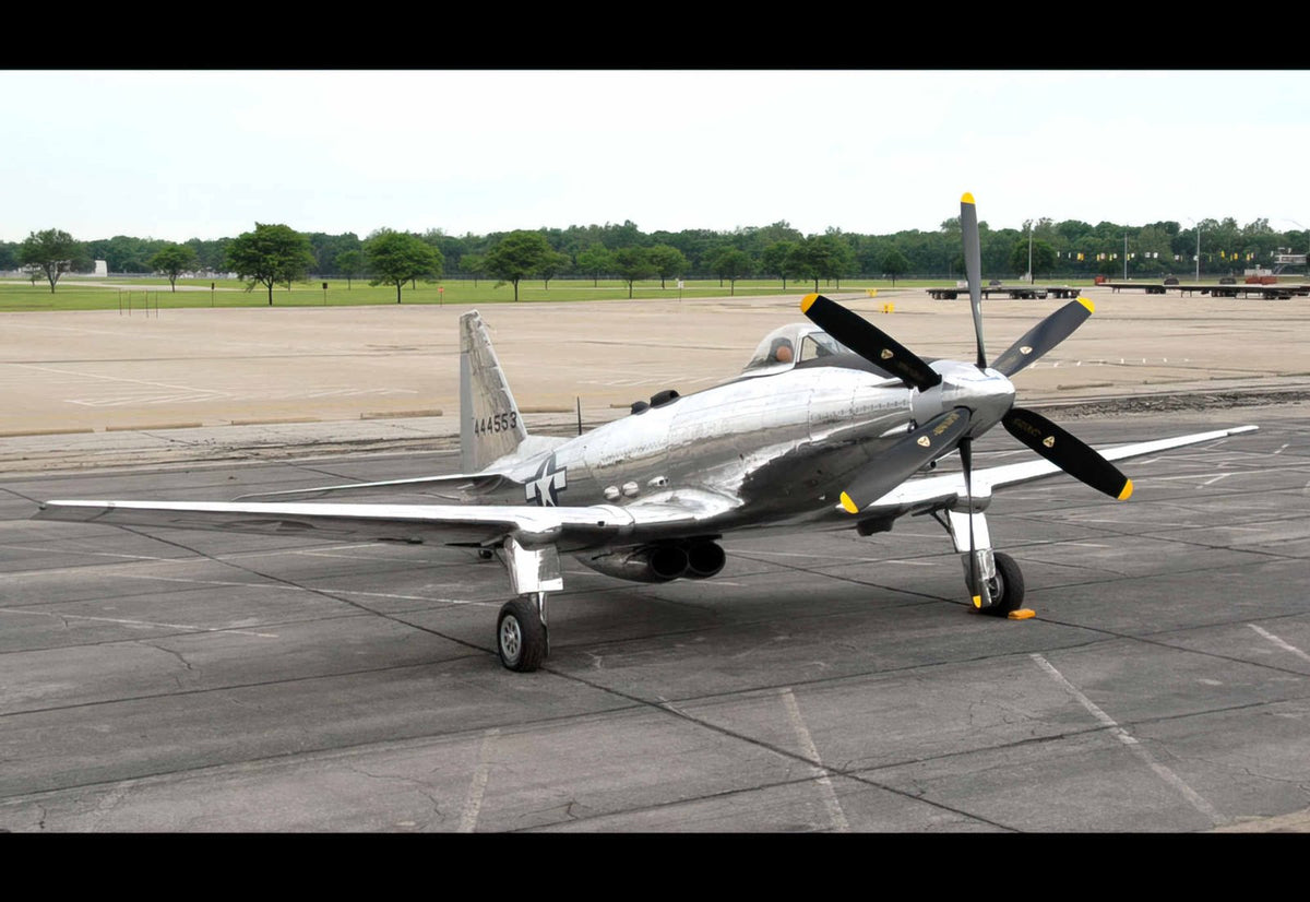 Fisher Xp75 Eagle Interceptor Aircraft Prototype Usa 2 A4 Photo Print