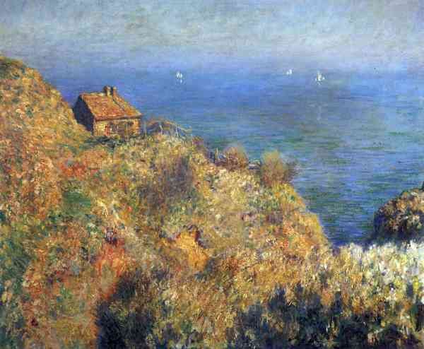 Fishermans lodge at Varengeville by Monet A4 Photo Print