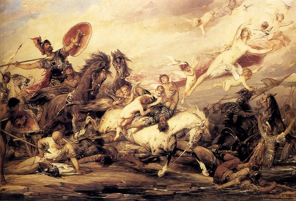 Fitger Arthur Heinrich Wilhelm Icarius Art A4 Photo Print
