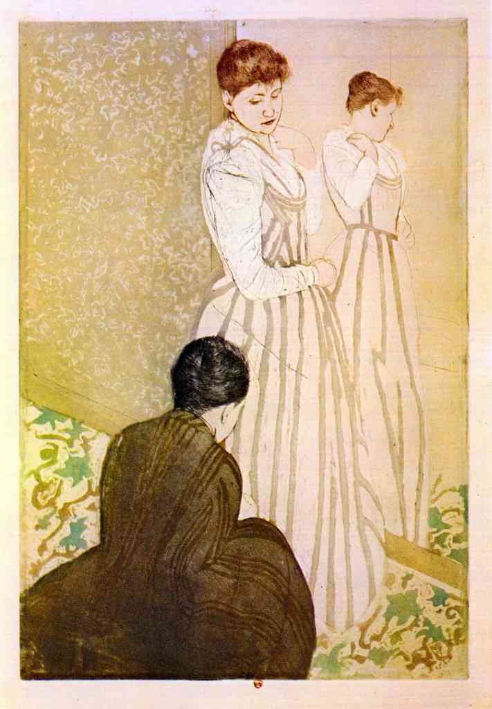 Fitting Cassatt A4 Photo Print