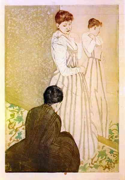 Fitting by Cassatt A4 Photo Print