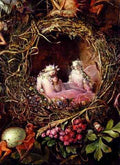 Fitzgerald John Anster Fairies In A Birds Nest Detail 1 A4 Photo Print