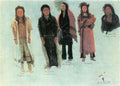 Five Indians Bierstadt A4 Photo Print
