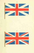 Flag Drawings of the flags in use 1916 Union Jacks A4 Photo Print