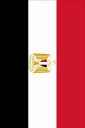 Flag current Egyptian Vintage A4 Photo Print