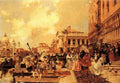 Flameng Francois Le Carneval A Venise A4 Photo Print