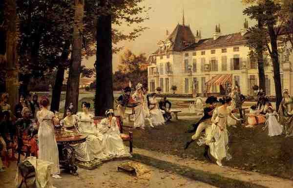 Flameng Francois Reception At Malmaison In 1802 A4 Photo Print