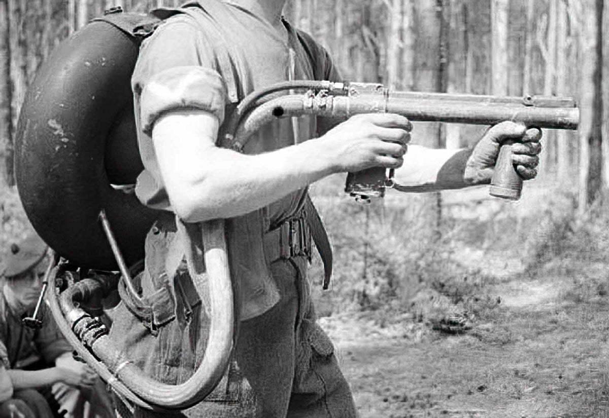 Flamethrower Portable No2 Lifebuoy A4 Photo Print